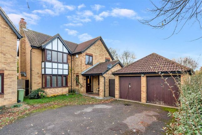 Thumbnail Detached house for sale in Morebath Grove, Furzton, Milton Keynes, Bucks