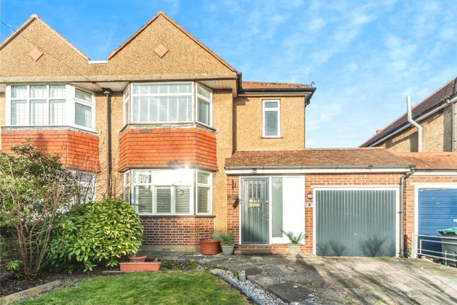 Semi-detached house for sale in Vallis Way, Chessington