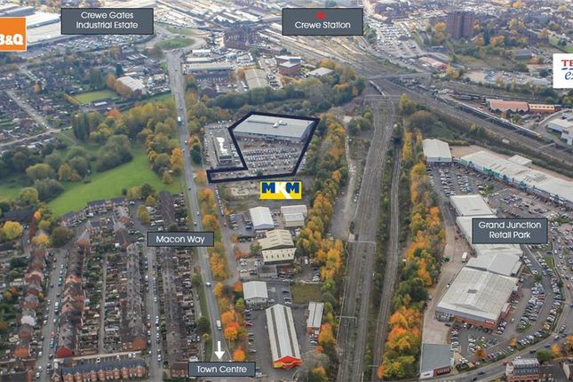 Land to let in Former Total Fitness, Macon Way, Crewe, Cheshire