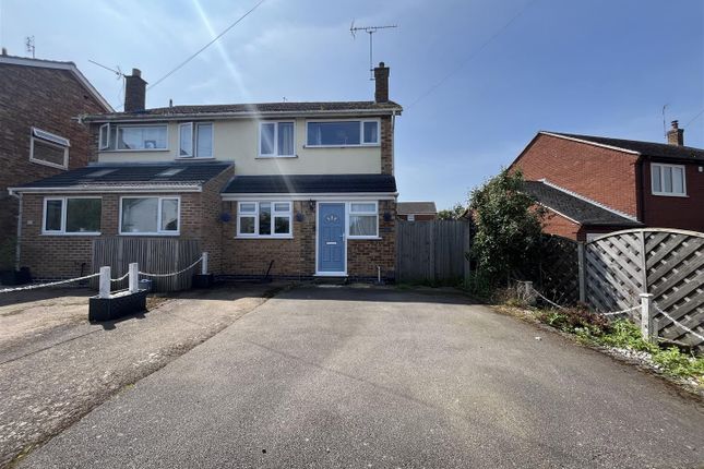 Thumbnail Semi-detached house for sale in Old Mill Road, Broughton Astley, Leicester