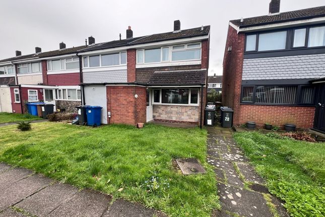 Thumbnail End terrace house for sale in Thistledown Avenue, Burntwood