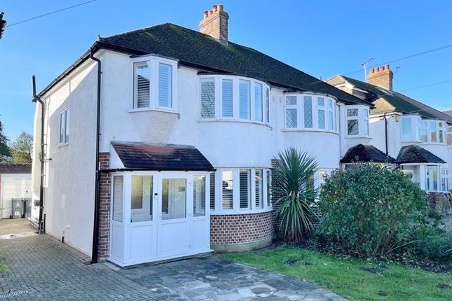 Thumbnail Semi-detached house for sale in Clayton Road, Chessington