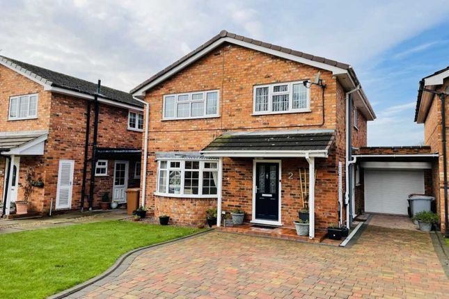 Thumbnail Detached house for sale in Churton Close, Hough, Crewe
