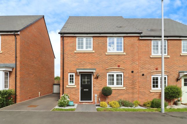 Semi-detached house for sale in Brooke Lane, Cawston, Rugby