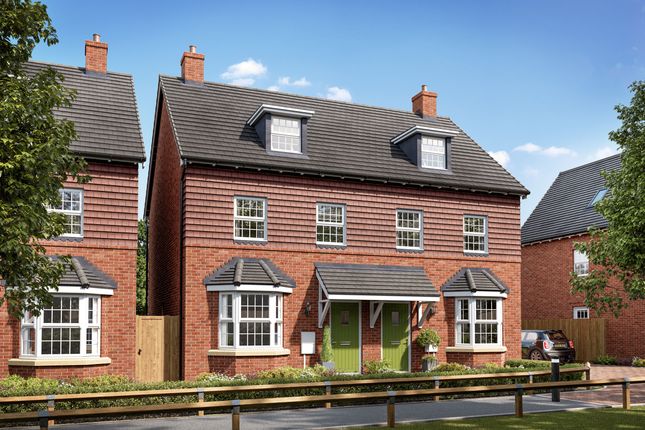 Thumbnail Semi-detached house for sale in "Kennett" at Armstrongs Fields, Broughton, Aylesbury