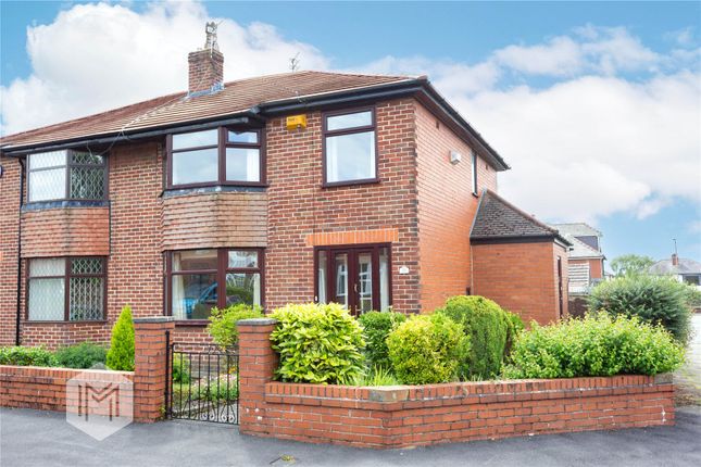 Thumbnail Semi-detached house for sale in Sherwood Avenue, Radcliffe, Manchester, Greater Manchester