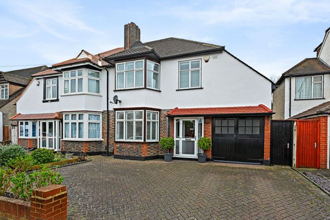 Thumbnail Semi-detached house for sale in Quarry Park Road, Cheam