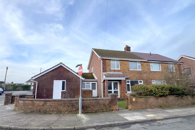 Semi-detached house for sale in Stokes Avenue, Haverfordwest