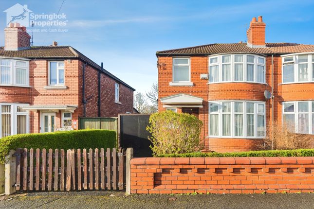 Thumbnail Semi-detached house for sale in Finchley Road, Manchester, Greater Manchester