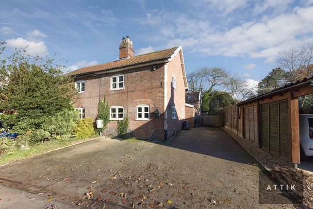 Thumbnail Semi-detached house for sale in Tasburgh, Norwich