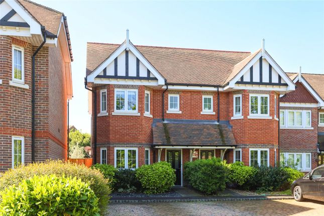 Thumbnail End terrace house for sale in Trenchard Close, Hersham, Walton-On-Thames