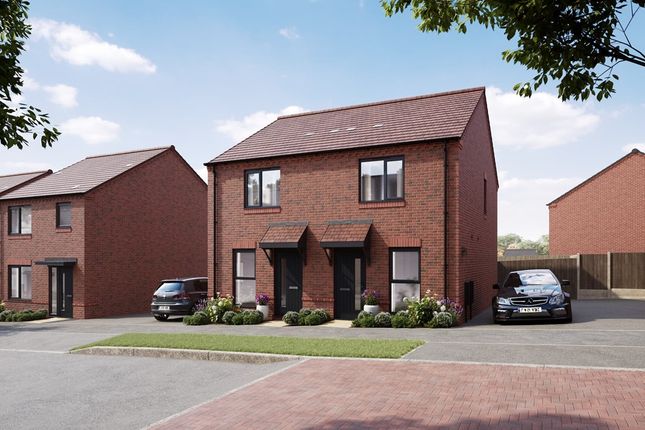 Thumbnail Semi-detached house for sale in "The Avonsford - Plot 143" at Rockcliffe Close, Church Gresley, Swadlincote