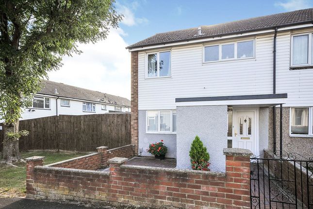 Thumbnail End terrace house for sale in Conifer Way, Swanley, Kent