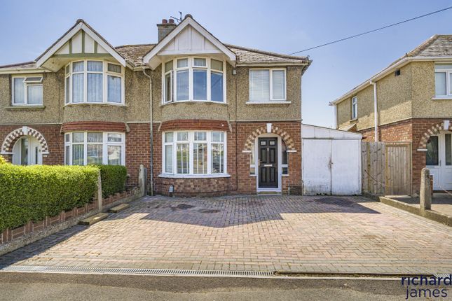 Thumbnail Semi-detached house for sale in Cumberland Road, Old Walcot, Swindon