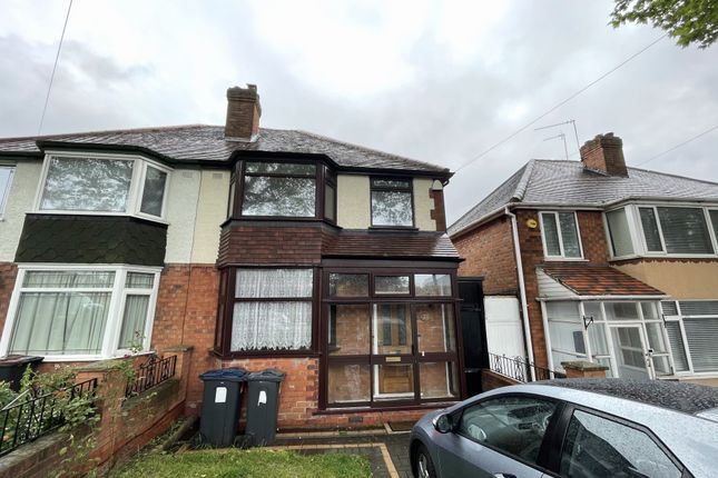 Thumbnail Semi-detached house to rent in Dunvegan Road, Birmingham, West Midlands