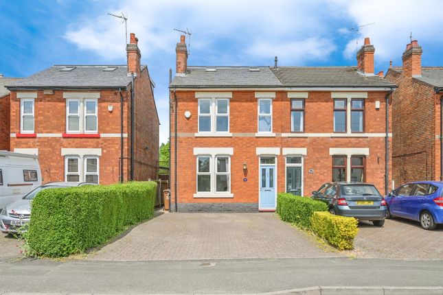 Thumbnail Semi-detached house for sale in Western Road, Mickleover, Derby