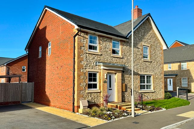Semi-detached house for sale in Greensands Way, Swanage