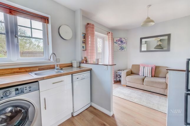 End terrace house for sale in Lodwick Rise, St. Mellons, Cardiff.
