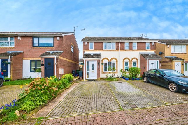 Semi-detached house for sale in Waterford Close, Cardiff