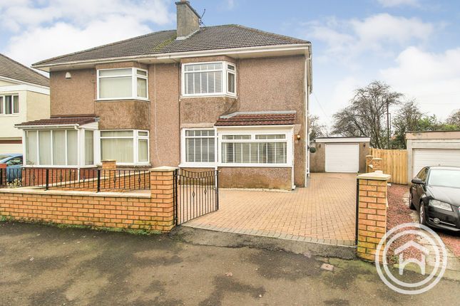 Thumbnail Semi-detached house for sale in Willowdale Crescent, Baillieston, Glasgow