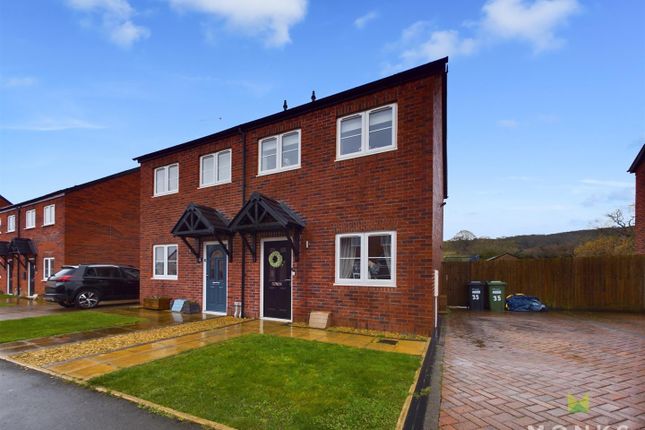 Thumbnail Semi-detached house for sale in Orchid Meadow, Minsterley, Shrewsbury