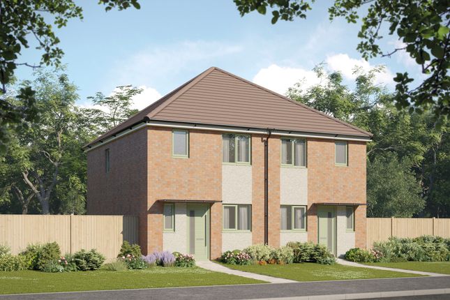 Thumbnail Semi-detached house for sale in "The Cooper" at New Road, West Parley, Ferndown
