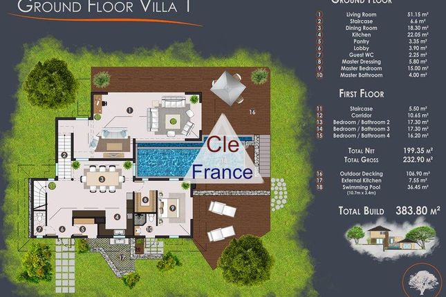 Villa for sale in Tamarin, Franche-Comte, 90921, France