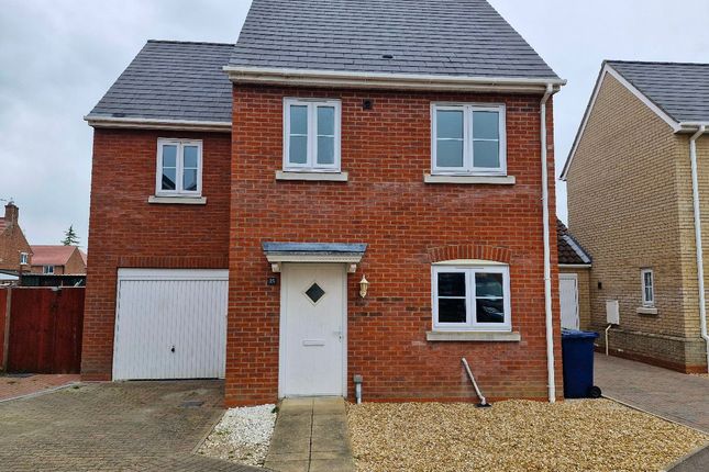 Thumbnail Detached house to rent in Sayers Crescent, Wisbech St. Mary, Wisbech