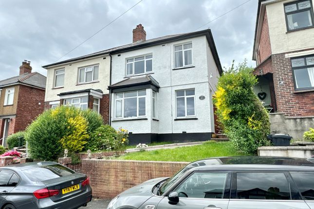 Thumbnail Semi-detached house for sale in Milton Road, Newport