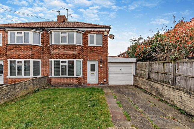 Thumbnail Semi-detached house for sale in Thornfield Drive, Huntington, York