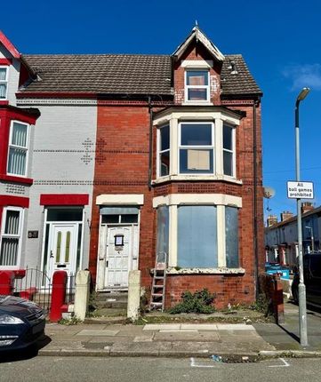 Thumbnail End terrace house for sale in Bedford Road, Walton, Liverpool