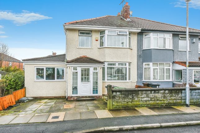 Semi-detached house for sale in Granville Avenue, Liverpool, Merseyside