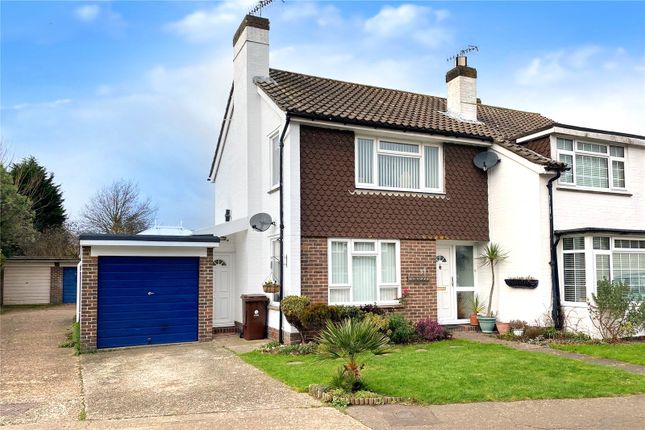 Thumbnail Semi-detached house for sale in Copse View, East Preston, West Sussex
