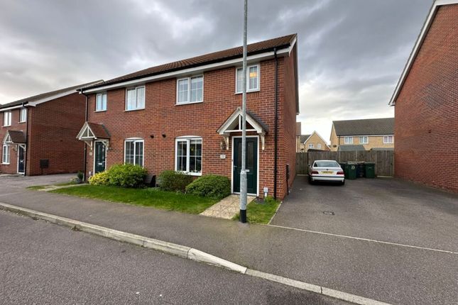 Semi-detached house for sale in Colossus Way, Hampden View, New Costessey