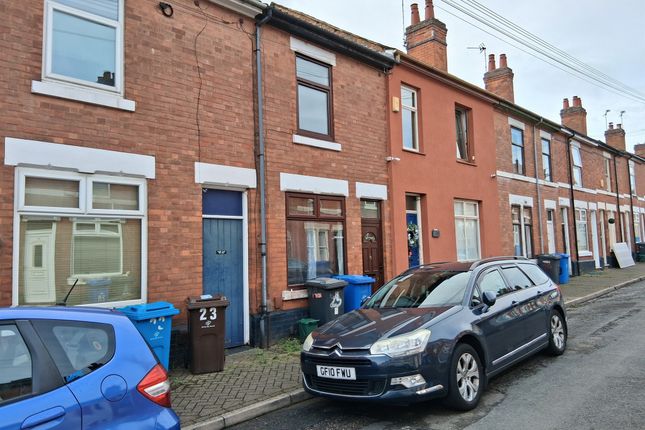 2-bed terraced on Riddings Street, Derby, £80,000