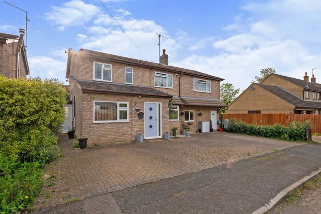 Thumbnail Detached house for sale in Meadow Close, Ringstead, Kettering