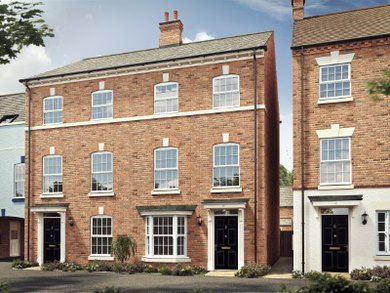 Thumbnail Town house for sale in Tay Road, Lubbesthorpe, Leicester