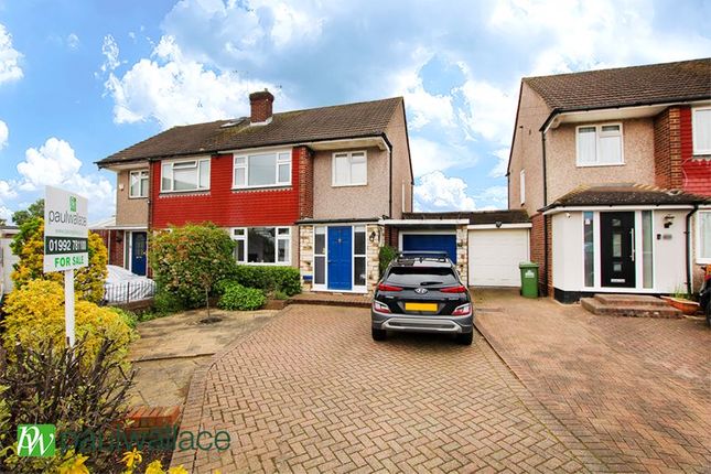 Thumbnail Semi-detached house for sale in Landmead Road, Cheshunt, Waltham Cross