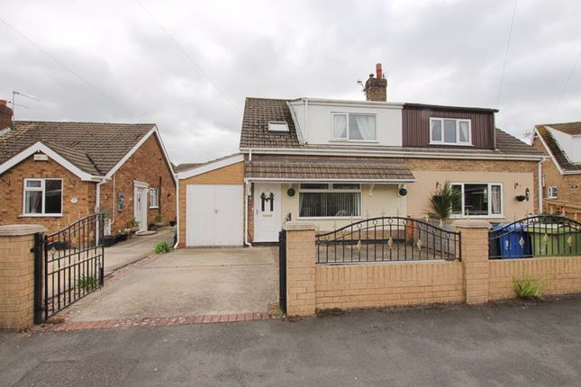 Thumbnail Semi-detached bungalow for sale in Karen Avenue, Keelby, Grimsby