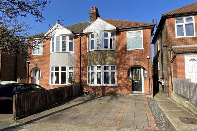 Thumbnail Semi-detached house for sale in Park View Road, Ipswich