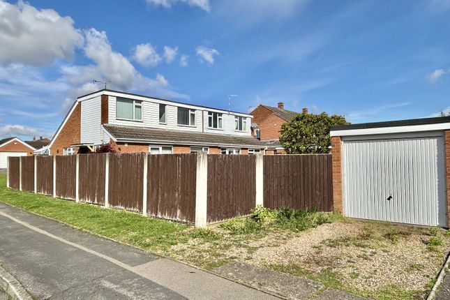 Semi-detached house for sale in Willow Drive, Countesthorpe, Leicester, Leicestershire.
