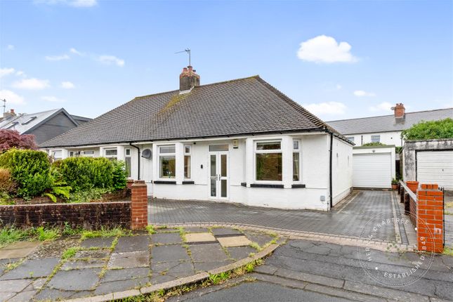 Thumbnail Semi-detached bungalow for sale in Hilton Place, Llandaff North, Cardiff