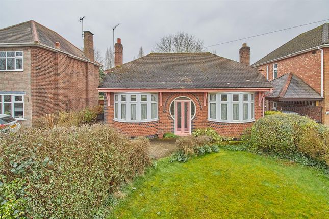 Thumbnail Detached bungalow for sale in Westfield Road, Hinckley