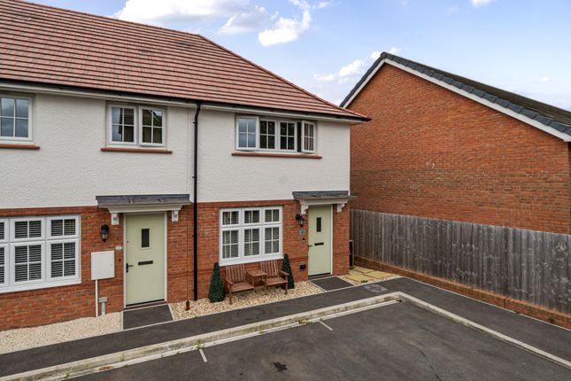 Thumbnail End terrace house for sale in Hawkweed Close, Newton Abbot