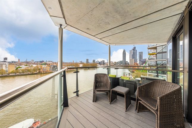 Thumbnail Flat to rent in Riverlight Quay, Nine Elms, London