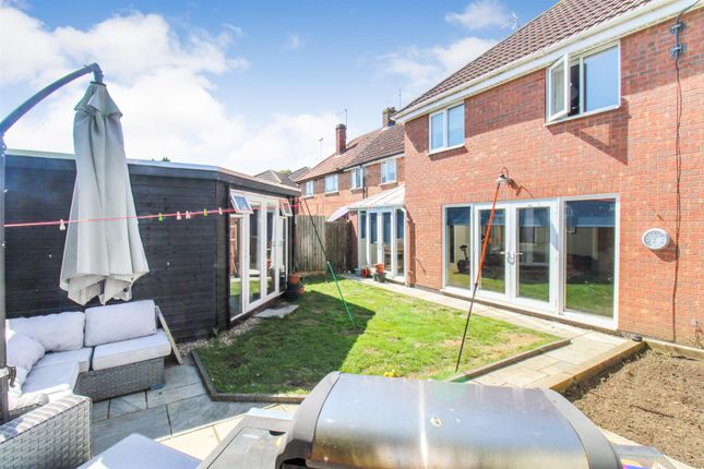 End terrace house for sale in Deene Close, Corby