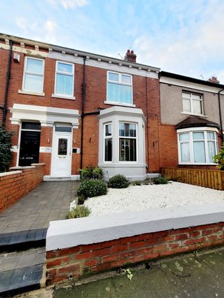 Thumbnail Terraced house for sale in Roxburgh Terrace, Whitley Bay, North Tyneside