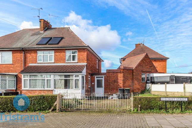 Thumbnail Semi-detached house for sale in Ryecroft Street, Stapleford, Nottingham