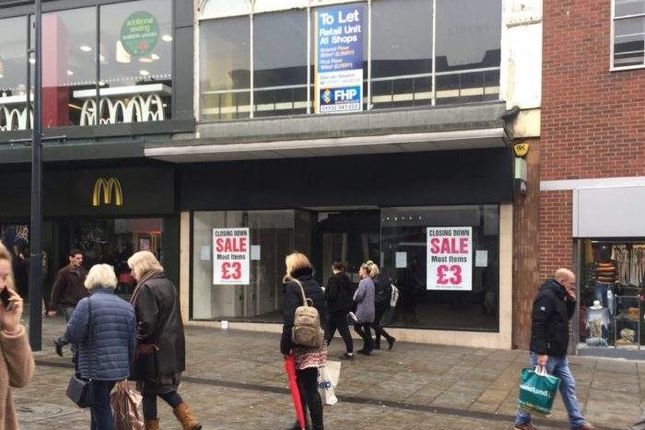 Retail premises to let in 38-40 St Peters Street, St Peters Street, Derby