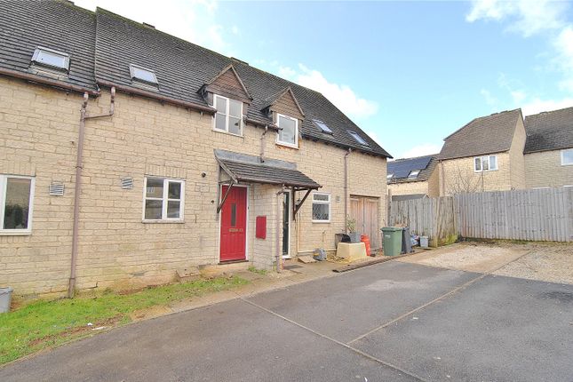 Thumbnail Terraced house for sale in Foxes Close, Chalford, Stroud, Gloucestershire
